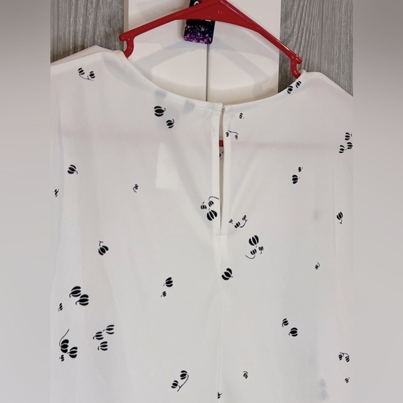 286. Ann Taylor Pleated Ruffle Blouse S - Picture 7 of 7